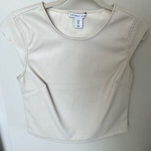 Sincerely Jules Leather Top